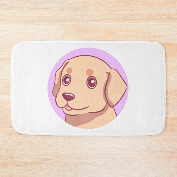 Artikelvorschau, Niedlicher Chibi-Labrador-Retriever-Cartoon-Hund entworfen und verkauft von Yaragold.