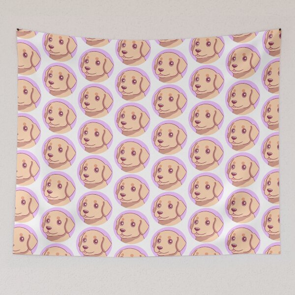 Item preview, Cute chibi labrador retriever cartoon dog  designed and sold by Yaragold.