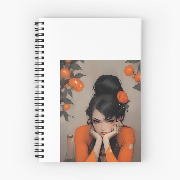 Item preview, a painting of a woman sitting at a table artwork in the style of guweiz designed and sold by Dark Fantasy Store.