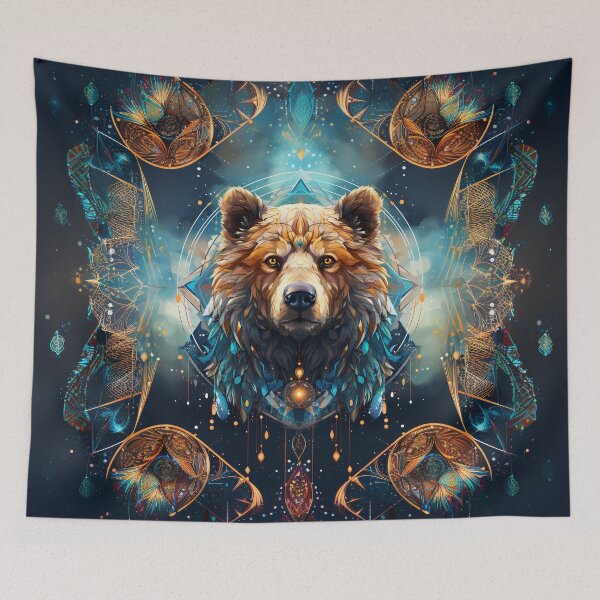 Item preview, Spirit Animal Brown Bear designed and sold by solrevolver.