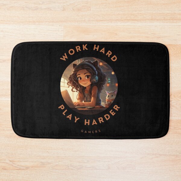 Item preview, Work hard, play harder designed and sold by Mateusz Majcherek.