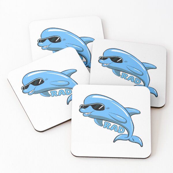 Item preview, Rad Dolphin cartoon comic art design designed and sold by therustyart.