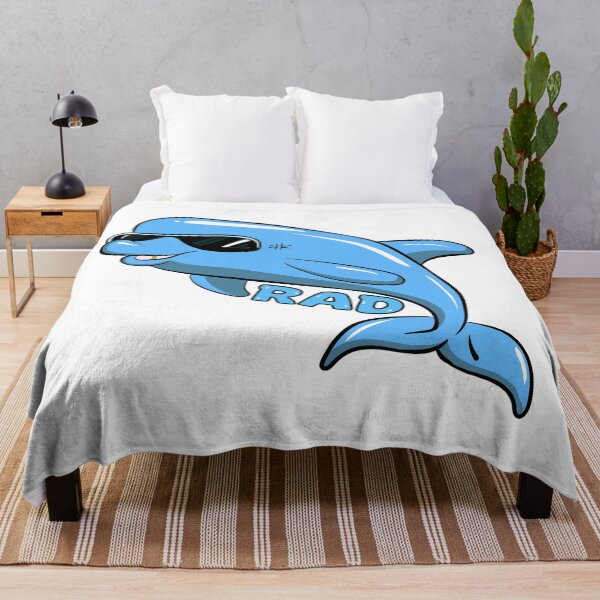 Item preview, Rad Dolphin cartoon comic art design designed and sold by therustyart.
