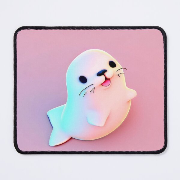Item preview, Cute White Seal Spiral Notebook designed and sold by SealsHaven.