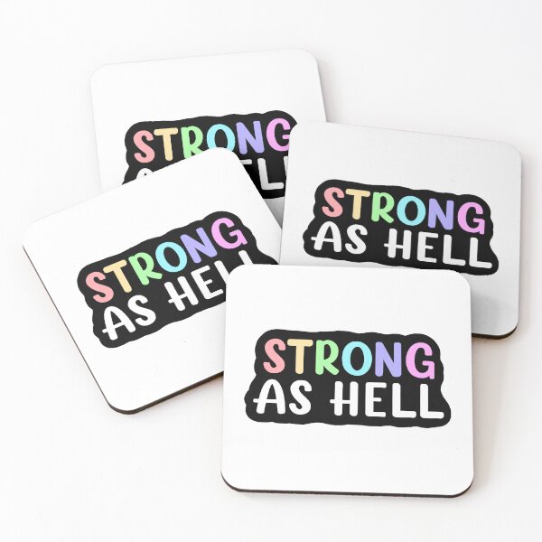 Item preview, Strong as hell designed and sold by IsabelleBellino.