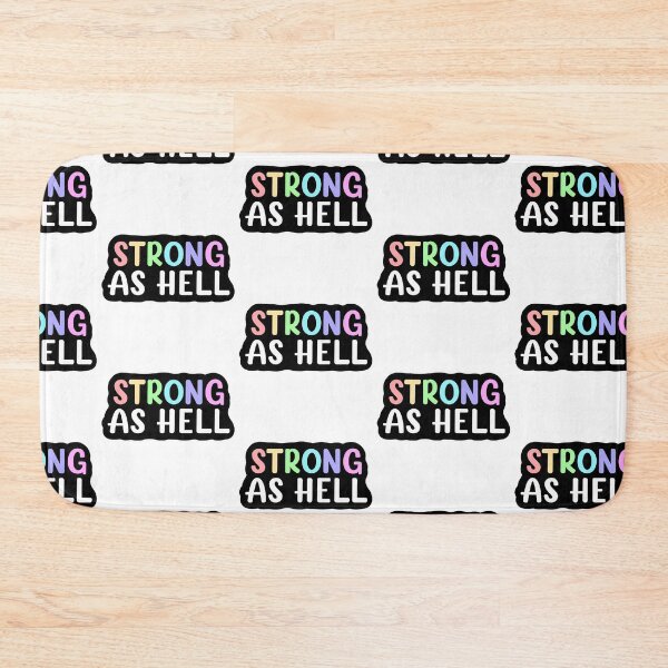 Item preview, Strong as hell designed and sold by IsabelleBellino.
