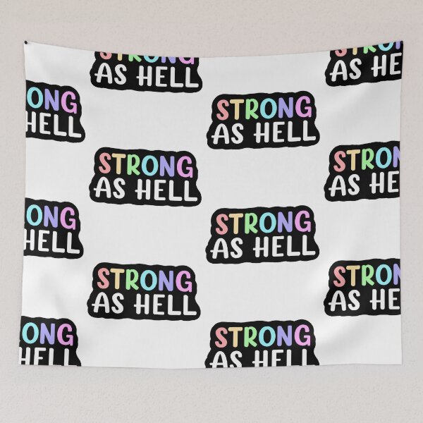Item preview, Strong as hell designed and sold by IsabelleBellino.
