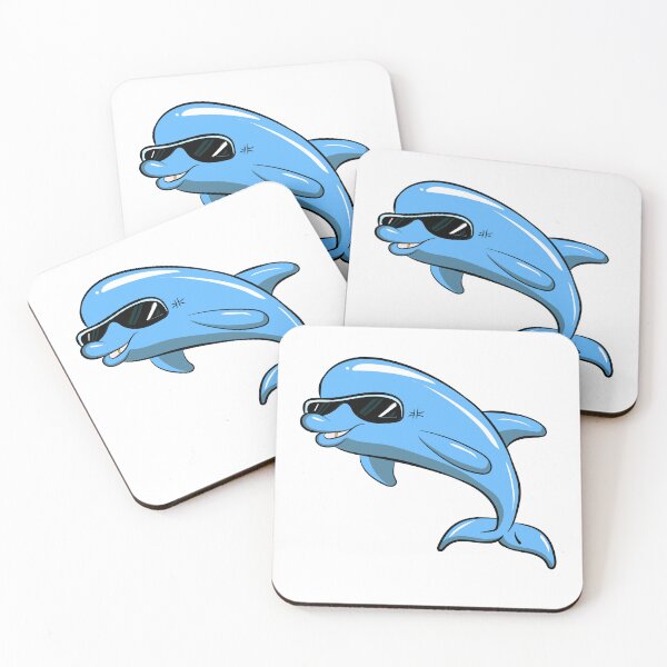Item preview,   Rad Dolphin cartoon comic art design designed and sold by therustyart.