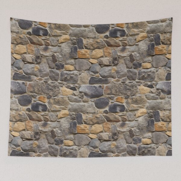 Item preview, Old Gray Sand Stone Wall Pattern designed and sold by Sturdust.