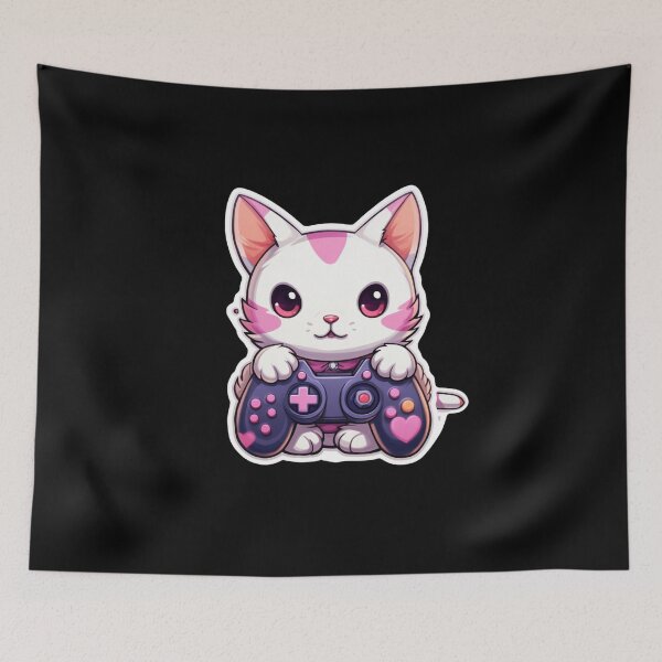 Item preview, Gamer cat designed and sold by Mateusz Majcherek.