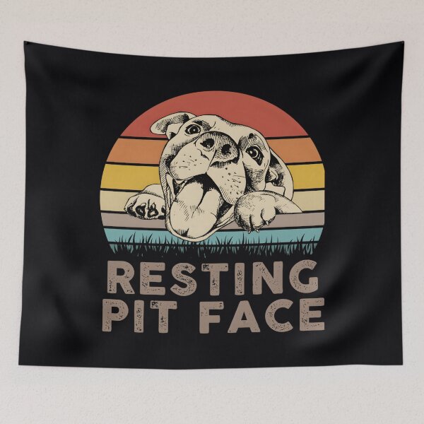 Artikelvorschau, Resting Pit Face Classic entworfen und verkauft von pksofpfks46.