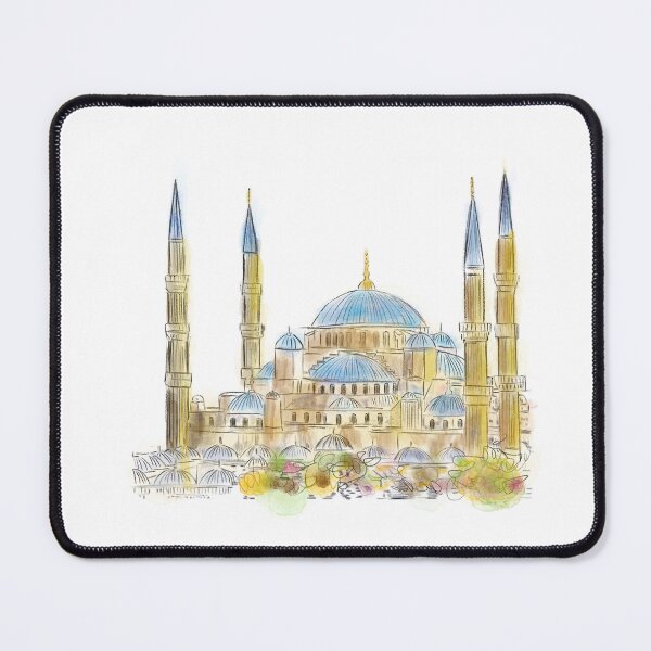 Item preview, The blue mosque Istanbul designed and sold by ColorandColor.