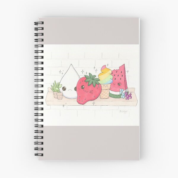 Item preview, Frutas Kawaii y amigos designed and sold by BrookEmber.