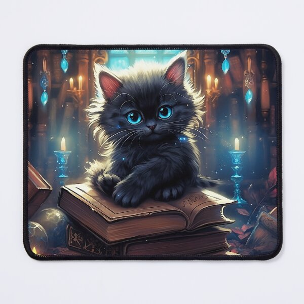 Item preview, Little cute magical kitten designed and sold by Hiszpanka.