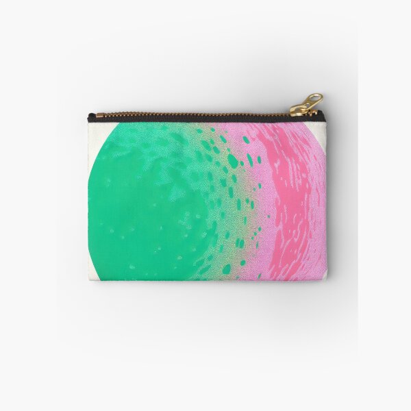 Item preview, Mid Century Modern Moon Riso Art - Retro Reverberations - Lunar Themed Wall Art designed and sold by PinkNomad.