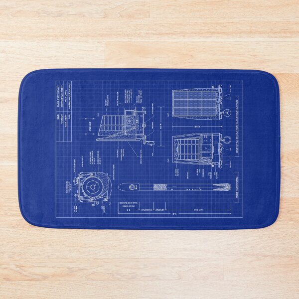 Item preview, Euclid Space Telescope (Blueprint. Vertical) designed and sold by BGALAXY.