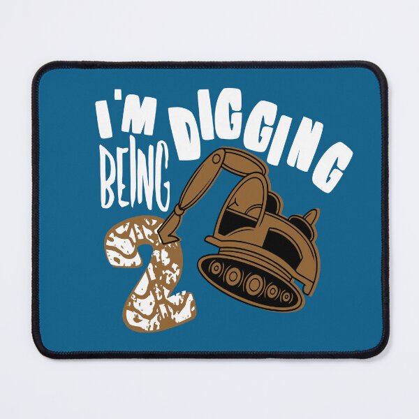 Item preview, Im digging being 2 - 2 years old birthday design  designed and sold by giftfromheart.