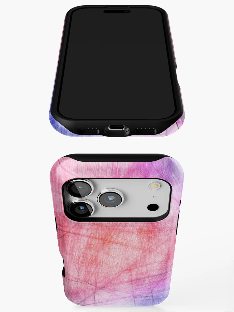 Thumbnail 3 of 4, iPhone Case, Blue Red designed and sold by InfinityPattern.