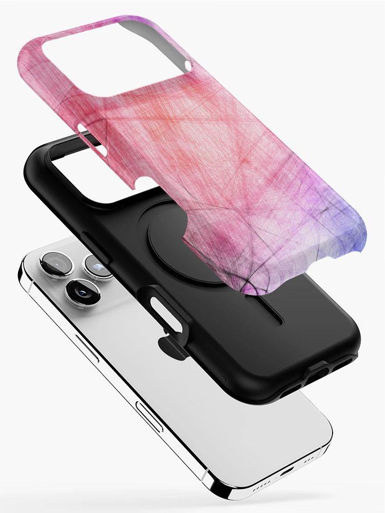 Thumbnail 2 of 4, iPhone Case, Blue Red designed and sold by InfinityPattern.