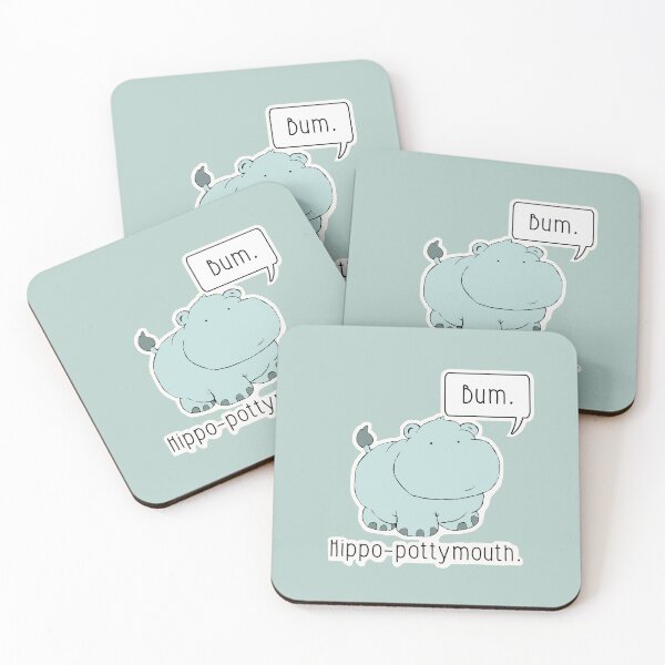 Item preview, Hippo-pottymouth designed and sold by ToruandMidori.