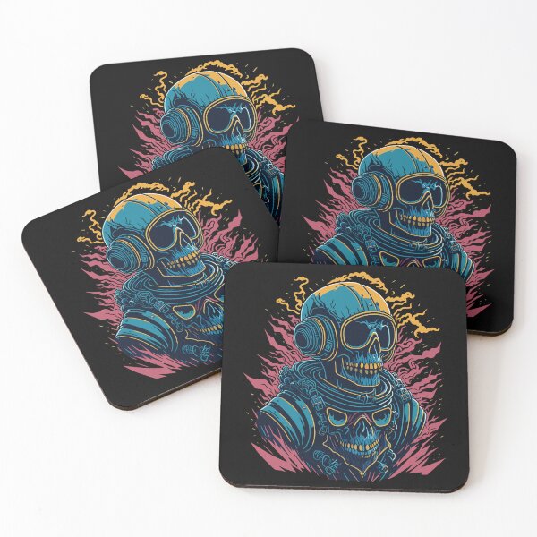 Item preview, Skull Tattoo Graphic Illustration designed and sold by The Funscape Store.