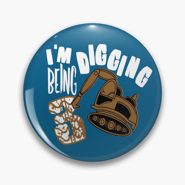Item preview, Im digging being 3 - 3 years old birthday design  designed and sold by giftfromheart.