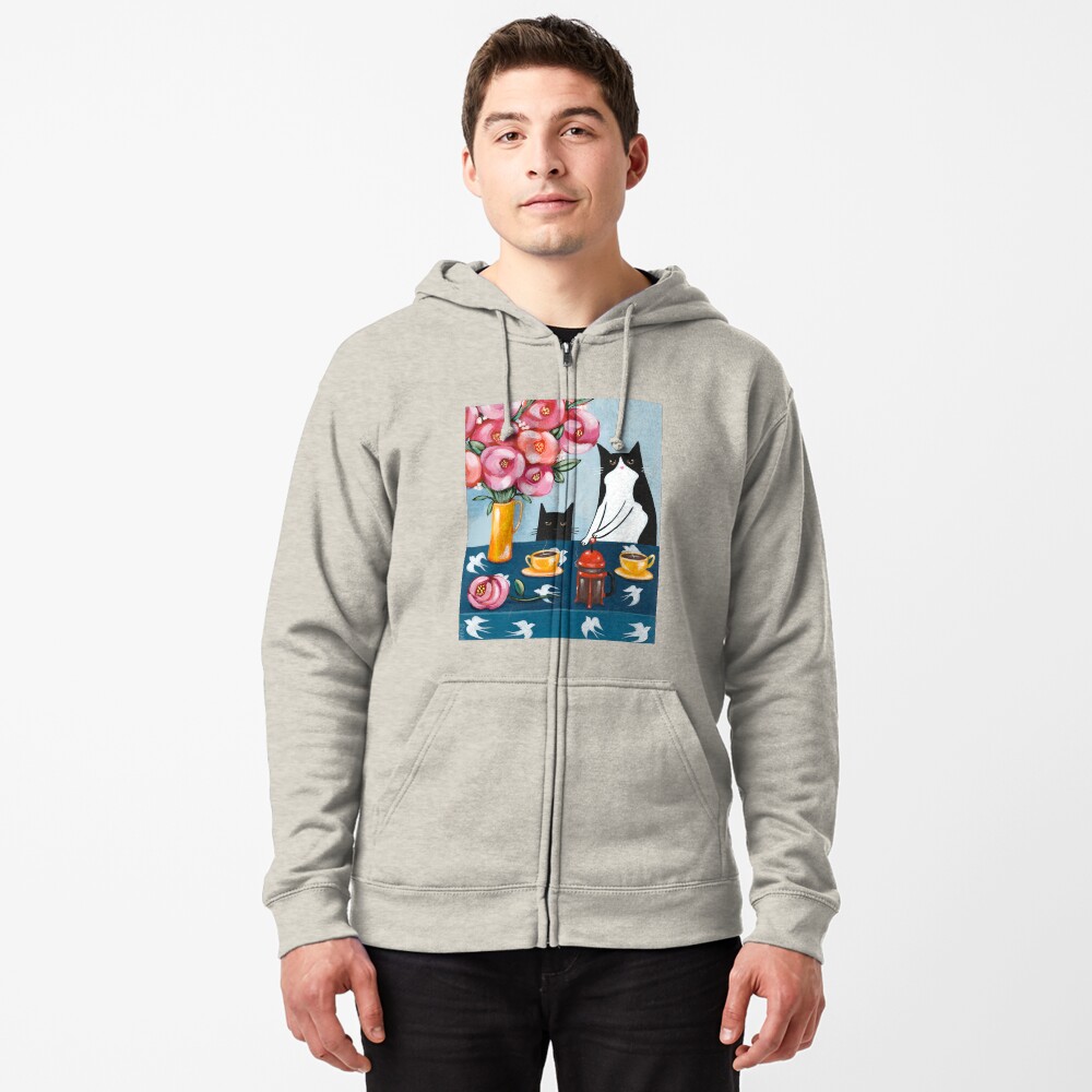 Item preview, Zipped Hoodie designed and sold by kilkennycat.