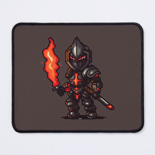 Item preview, 8-bit pixel art Dark Knight designed and sold by CyprianCrafts.