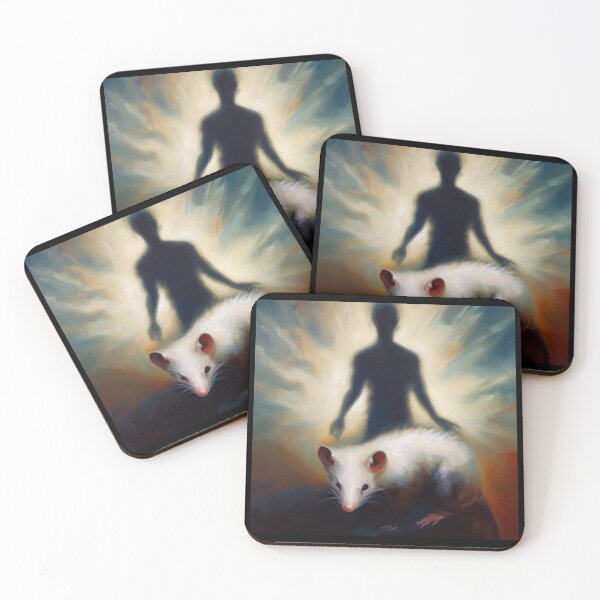Item preview, Spirit Animal Opossum 1 designed and sold by CrankyOldDude.