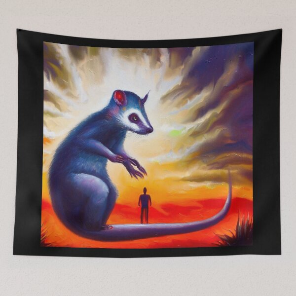 Item preview, Spirit Animal Opossum 2 designed and sold by CrankyOldDude.