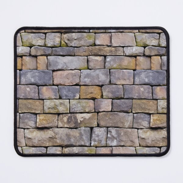 Item preview, Stacked Stones Bricks Texture Pattern designed and sold by Sturdust.