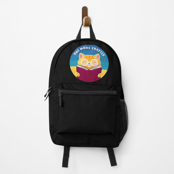 Item preview, One more chapter Cute ginger cat reading a book designed and sold by Yaragold.