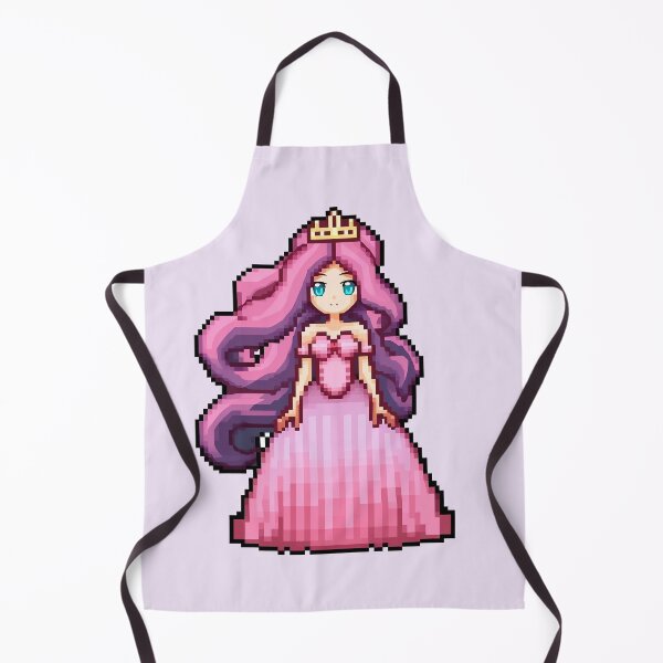 Item preview, 8-bit pixel art Princess designed and sold by CyprianCrafts.