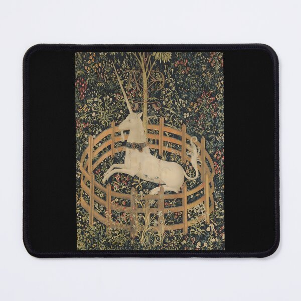 Item preview, The Unicorn in Captivity Throw Pillow 	 designed and sold by txddsata44.