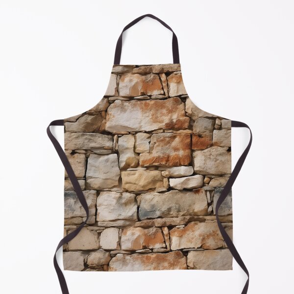 Item preview, Stacked Ancient Sand Stones Wall Pattern designed and sold by Sturdust.