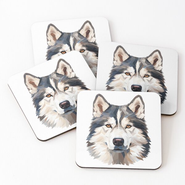 Item preview, Alaskan_Malamute art pixel dog designed and sold by Goodpiece.