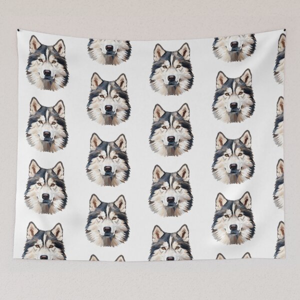 Item preview, Alaskan_Malamute art pixel dog designed and sold by Goodpiece.