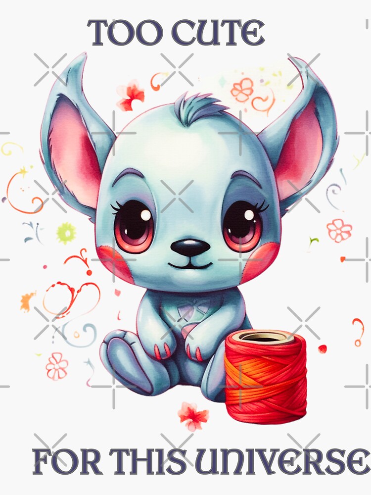 CUTE STITCH KAWAII STYLE | Poster