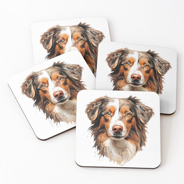 Item preview, Australian_Shepherd art pixel dog designed and sold by Goodpiece.