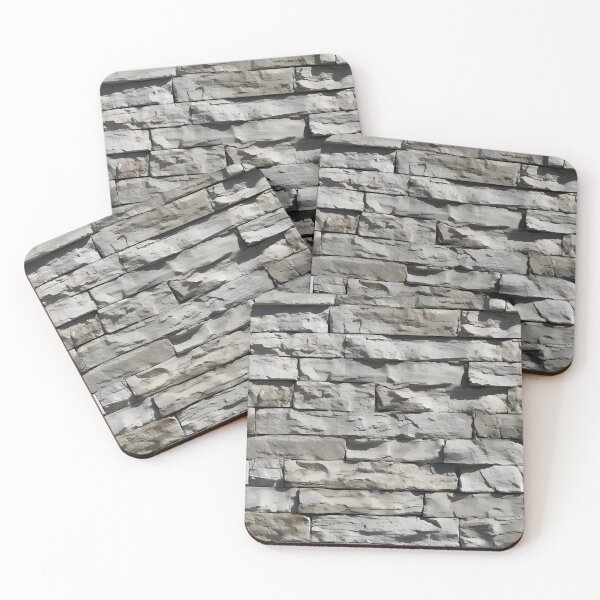Item preview, Old Gray Concrete Rough Bricks Wall Texture designed and sold by Sturdust.