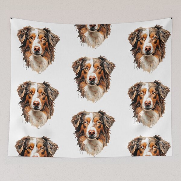 Item preview, Australian_Shepherd art pixel dog designed and sold by Goodpiece.