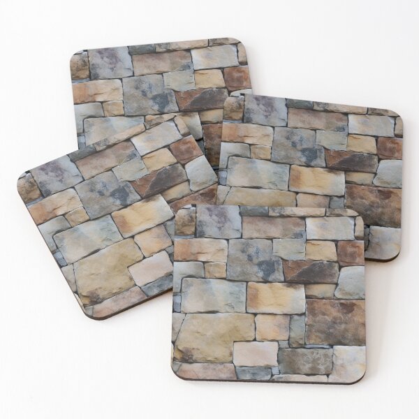 Item preview, Old Stacked Sand Stone Bricks Texture Pattern designed and sold by Sturdust.