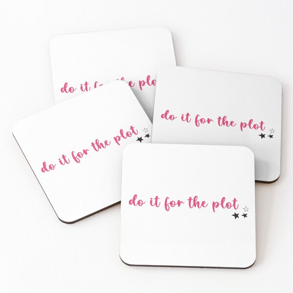 Item preview, do it for the plot aesthetic pink design designed and sold by stickersxbecca.