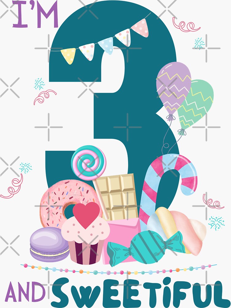 Candyland Theme Birthday Party Third Birthday Gift Ideas Three