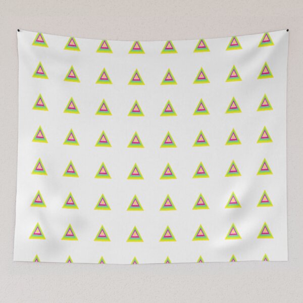Item preview, Tropical Tones Heart Love Triangle designed and sold by EpicCreation.