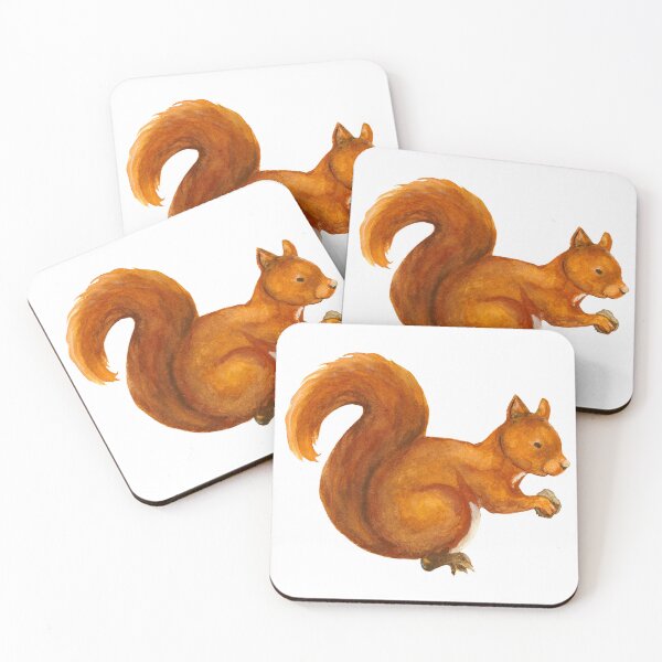 Item preview, British Red Squirrel designed and sold by WillownWolfe.