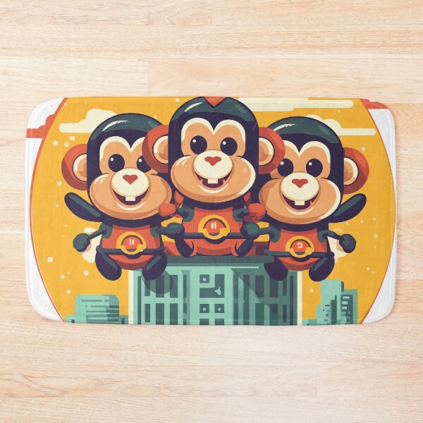 Item preview, Skyscrapers with Three Monkeys designed and sold by Zen-Marc.