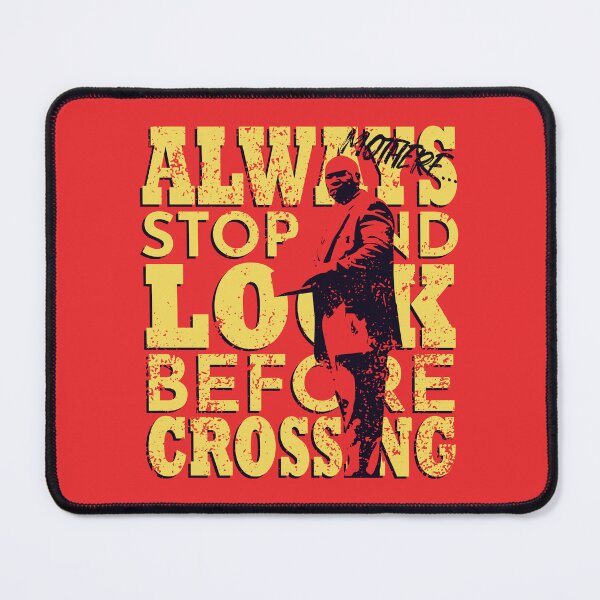Item preview, Look before crossing, Marsellus (Pulp Fiction) designed and sold by TKsuited.