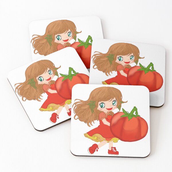 Item preview, girl holding tomatoes designed and sold by panatchakon lekpeth.