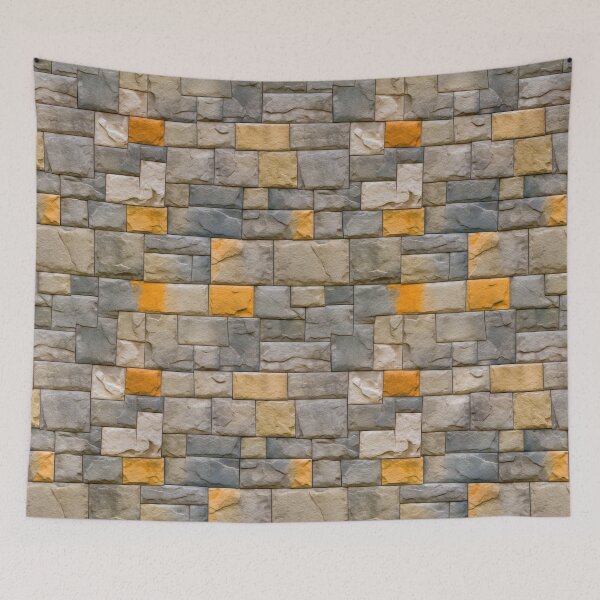 Item preview, Gray Stone Veneer Gray Bricks Decorative Cladding designed and sold by Sturdust.